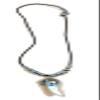 Alligator Tooth Necklace GT38 Gator New Orleans Louisiana Cajun Creole Voodoo Bayou Genuine view 1