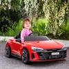 Aosom Licensed Audi RS e-tron GT 12V Ride On Car Truck for Kids, Electric Car Ride On Vehicle w/Parent Remote Control, Music, Lights, for Toddlers, Red view 2