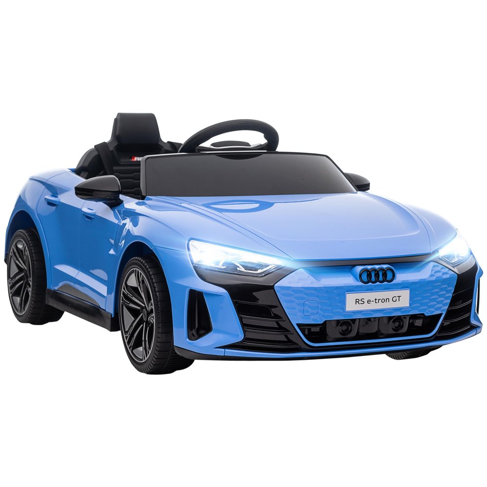Aosom Licensed Audi RS e-tron GT 12V Ride On Car Truck for Kids, Electric Car Ride On Vehicle w/Parent Remote Control, Music, Lights, for Toddlers, Blue