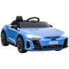 Aosom Licensed Audi RS e-tron GT 12V Ride On Car Truck for Kids, Electric Car Ride On Vehicle w/Parent Remote Control, Music, Lights, for Toddlers, Blue view 1