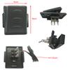 Accelerator Pedal Switch Electric Pedal Foot Switch Accessory for Kids Cars Children Electric Ride on Toys Replacement Parts ConnectorsPWM 2.0A/2.0B Soft Start/Soft Stop Pedal view 2