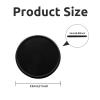 HAKITAROOM Set of 100 Opaque Plastic Learning Counters Mini Poker Chips Game Tokens with Storage Box (Black+White, 1 Inch) view 3