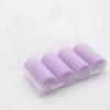 HAKITAROOM Set of 100 Opaque Plastic Learning Counters Mini Poker Chips Game Tokens with Storage Box (Thistle, 1 Inch) view 2