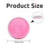 HAKITAROOM Set of 100 Opaque Plastic Learning Counters Mini Poker Chips Game Tokens with Storage Box (Pink, 1 Inch) view 3