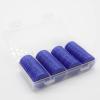 HAKITAROOM Set of 100 Opaque Plastic Learning Counters Mini Poker Chips Game Tokens with Storage Box (Blue, 1 Inch) view 2
