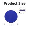 HAKITAROOM Set of 100 Opaque Plastic Learning Counters Mini Poker Chips Game Tokens with Storage Box (Blue, 1 Inch) view 3