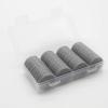HAKITAROOM Set of 100 Opaque Plastic Learning Counters Mini Poker Chips Game Tokens with Storage Box (Gray, 1 Inch) view 2