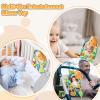 Lynncare Car Seat Toy, Baby Car Mirror Toy for Rear Facing, Travel Baby Activity Center with Hanging Engaging Toys for Infants Babies 0-6-12-18 Months Boy Girl view 4