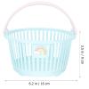 Zerodeko 2pcs Portable Storage Basket Sundries Organizer for Stationery Toys Cosmetics and Clothes for Home and Office Use view 2