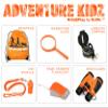 Adventure Kidz - Outdoor Exploration Kit, Binoculars with Case, Flashlight, Compass, Whistle, Magnifying Glass, Backpack, Bundle (21 Items) view 2