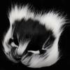 Amosfun Fox Face Half Mask with Realistic Fur 7.48X7.48X3.54 Inches for Halloween Masquerade Cosplay Party Accessory Animal Therian Mask view 2