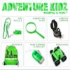 Adventure Kidz - Outdoor Exploration Kit, Binoculars with Case, Flashlight, Compass, Whistle, Magnifying Glass, Backpack, Bundle (28 Items) view 4