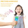 STOBOK Kids Echo Microphone Toy Battery-Free Toddler Microphone 9.8 Inch Plastic Echo Mic for Early Education Singing and Party Play view 3