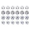 NUOBESTY 24Pcs Math Game Dice Set, Educational Teaching Manipulatives for Kids Classroom, 16mm Bulk Arithmetic Game Dice with Signs, Standard Dots & Numbers for Homeschool Learning view 1