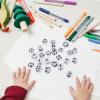 NUOBESTY 24Pcs Math Game Dice Set, Educational Teaching Manipulatives for Kids Classroom, 16mm Bulk Arithmetic Game Dice with Signs, Standard Dots & Numbers for Homeschool Learning view 3