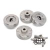 GTHELE Stainless Steel Wheel Weights Hex Extended Adapter 5mm for AXIAL SCX24 Deadbolt C10 Jeep JLU Gladiator Bronco Upgrades 1/24 RC Crawler Car view 1