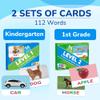 BenBen Spelling Games with Flash Cards, 112 Words, Montessori Toys for 3 4 5 6 Years Old Kids, Wooden Matching Letters Games, CVC Word Educational Learning Toys, Gift for Preschool Kindergarten view 2
