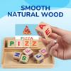 BenBen Spelling Games with Flash Cards, 112 Words, Montessori Toys for 3 4 5 6 Years Old Kids, Wooden Matching Letters Games, CVC Word Educational Learning Toys, Gift for Preschool Kindergarten view 4