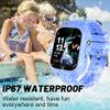 Kids Waterproof Smart Watch for Boys Girls Ages 3-12 Learning Toys with 26 Games Camera Video 1.44" Touchscreen Music Player Alarm Clock Flashlight Pedometer Toddler Watches Birthday Gifts (Blue) view 3