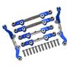 GPM for LOSI 1/18 Mini-T 2.0 2WD Stadium Truck RTR Aluminum Alloy Wave Feet + Positive and Negative Teeth Adjustable Stainless Steel Trolley view 1