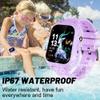 Tywop Waterproof Smart Watch for Kids 3-12 Years Boys Girls Learning Toys with 26 Puzzle Games Pedometer Camera Video Recording Music Player Alarm Timer HD Touchscreen Toddler Watch Birthday Gift view 3