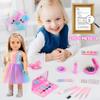 UNICORN ELEMENT 15 Pcs 18 Inch Doll Accessories - Dress with Makeup Set for Generation Dolls - Clothes and Accessories (Doll NOT Included) view 4