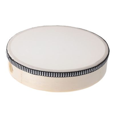 GALPADA Kids Tambourine Wooden Hand Drum Musical Instrument for Early Childhood Music Education and Rhythm Development