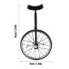 Yuecoom Bicycle Ornament, Mini Unicycle Model, High Simulation Exquisite Design Mini Unicycle Figurine, Alloy Unicycle for Office, Home Decoration, Wide Applicability Mini Unicycle Ornament view 2