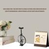 Yuecoom Bicycle Ornament, Mini Unicycle Model, High Simulation Exquisite Design Mini Unicycle Figurine, Alloy Unicycle for Office, Home Decoration, Wide Applicability Mini Unicycle Ornament view 4