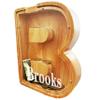 Personalized Large Wooden Letter Piggy Bank, Coin Bank, Custom Piggy Bank with Custom Name, Can be Used as Christmas, Birthday Gifts view 2
