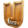 Personalized Large Wooden Letter Piggy Bank, Coin Bank, Custom Piggy Bank with Custom Name, Can be Used as Christmas, Birthday Gifts view 2