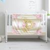 Personalized Baby Blankets with Name Custom Baby Blanket for Girls Personalized Baby Gifts Soft Warm Blanket for Nursery Swaddling Receiving - Floral Carriage 50x60in view 3