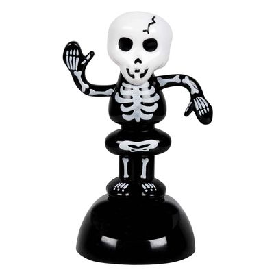 Boland 73056 Solar Dancing Skeleton, Black-White, 11 cm