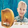 Personalized Large Wooden Letter Piggy Bank, Coin Bank, Custom Piggy Bank with Custom Name, Can be Used as Christmas, Birthday Gifts view 3
