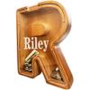 Personalized Large Wooden Letter Piggy Bank, Coin Bank, Custom Piggy Bank with Custom Name, Can be Used as Christmas, Birthday Gifts view 2