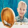 Personalized Large Wooden Letter Piggy Bank, Coin Bank, Custom Piggy Bank with Custom Name, Can be Used as Christmas, Birthday Gifts view 3