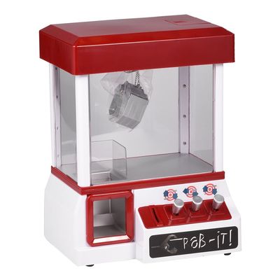 Mini Dolls Machine Toys,Electronic Claw Machine Game with Music Children Kids