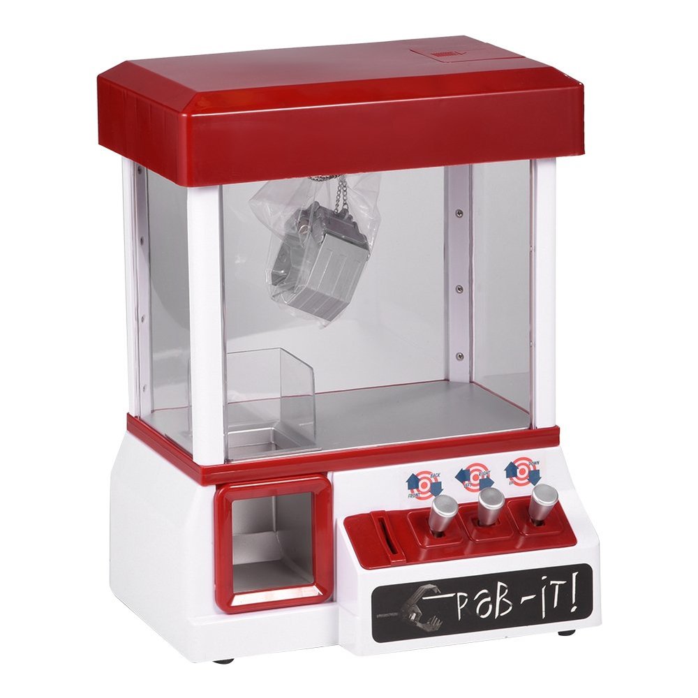 Mini Dolls Machine Toys,Electronic Claw Machine Game with Music Children Kids