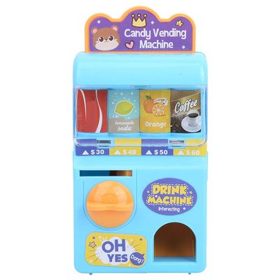 Agatige Beverage Vending Machine Toy, Baby Kids Lottery Machine Educational Toys for Gifts
