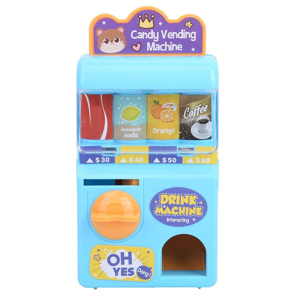 Agatige Beverage Vending Machine Toy, Baby Kids Lottery Machine Educational Toys for Gifts