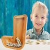 Personalized Large Wooden Letter Piggy Bank, Coin Bank, Custom Piggy Bank with Custom Name, Can be Used as Christmas, Birthday Gifts view 3