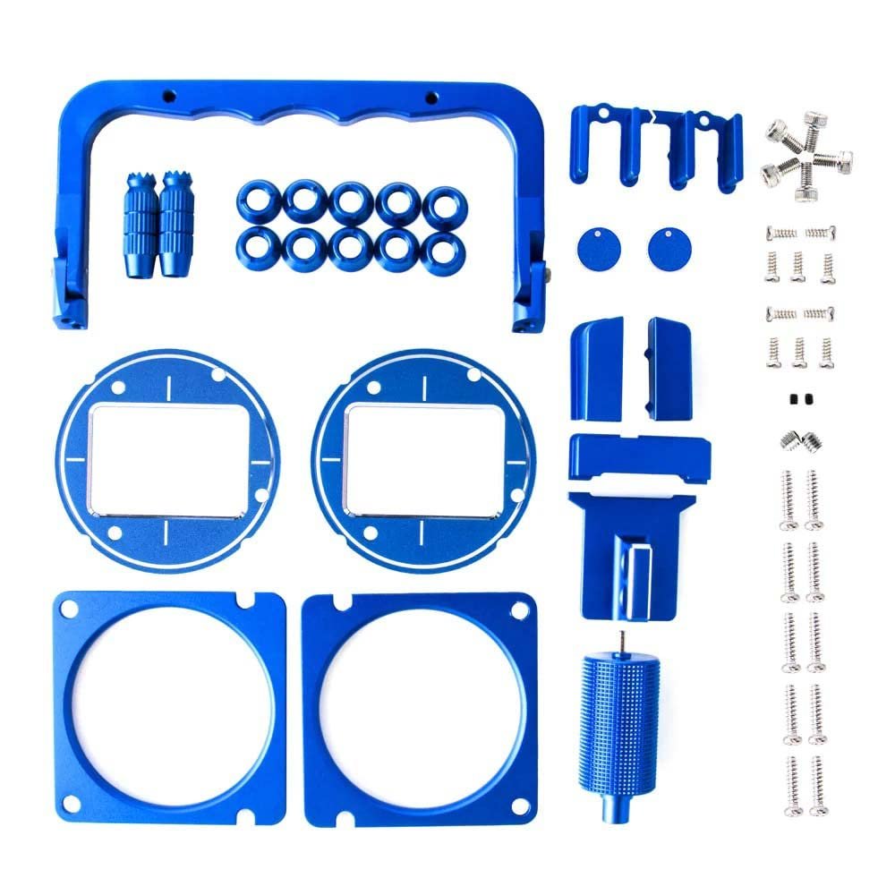 RadioMaster TX16S MKII CNC Upgrade Parts - V4 Gimbals - 1.8 - Blue