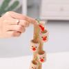 Beautiful Wooden Marble Slider Tree Ball Run Track with 6 Tilting Buckets Toy Famil view 3