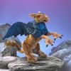 Folkmanis Griffin Hand Puppet, Beige, Blue, Black view 3