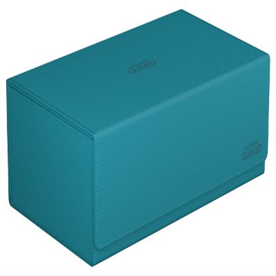 Ultimate Guard Arkhive 800+, Deck Case for 800 Double-Sleeved TCG Cards, Petrol, Compatible with Boulders, Magnetic Closure & Microfiber Inner Lining