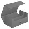 Ultimate Guard Arkhive 800+, Deck Case for 800 Double-Sleeved TCG Cards, Grey, Compatible with Boulders, Magnetic Closure & Microfiber Inner Lining view 2
