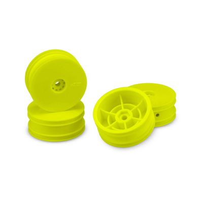 J Concepts Inc. Mono Losi Mini-B Front Wheel Yellow 4Pc JCO3424Y RC Tire
