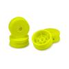 J Concepts Inc. Mono Losi Mini-B Front Wheel Yellow 4Pc JCO3424Y RC Tire view 1
