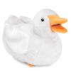 Folkmanis Duck Hand Puppet, White, Yellow view 1