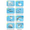 Agatige DIY Excavator Model, Hydraulic Excavator DIY Toy Portable Educational Science Experiment Toy Set view 3